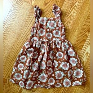Cotton/Linen Sunflower Dress